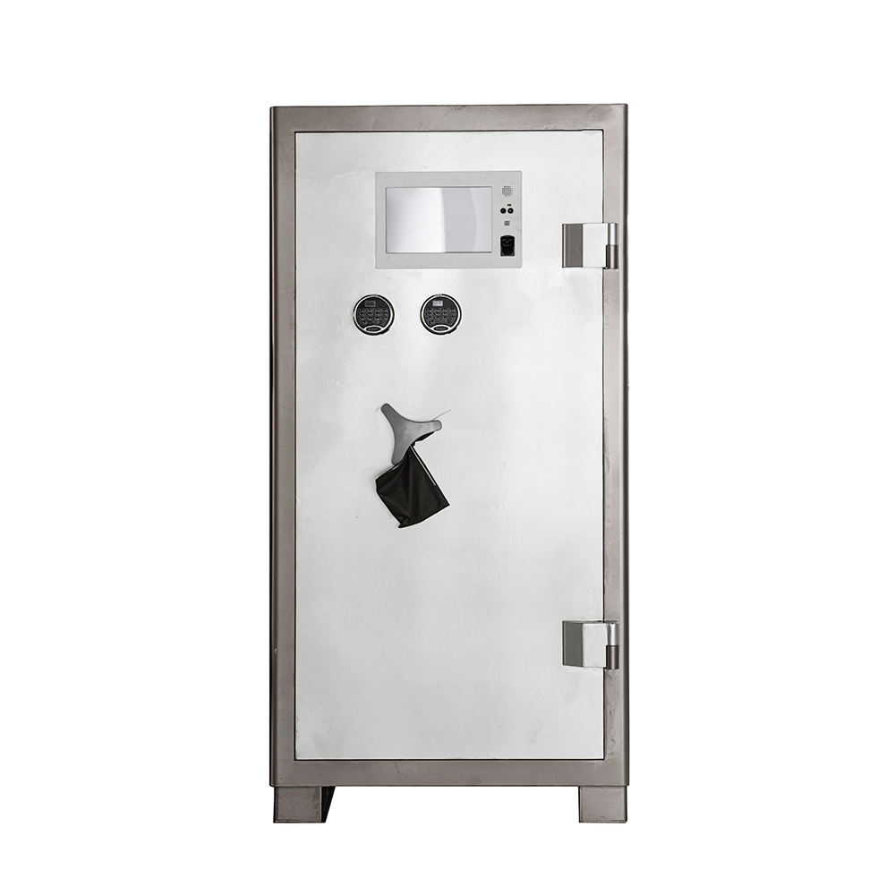 Puerta de bóveda de caja de seguridad inteligente a prueba de fuego para sala de bóveda